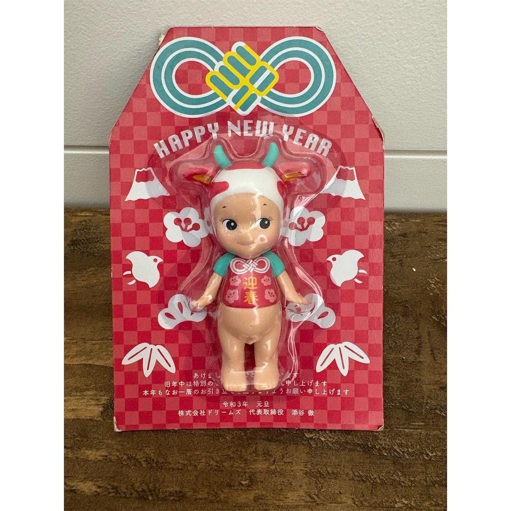 RARE Sonny Angel Year of the Cow Limited Edition Mini Figure NEW