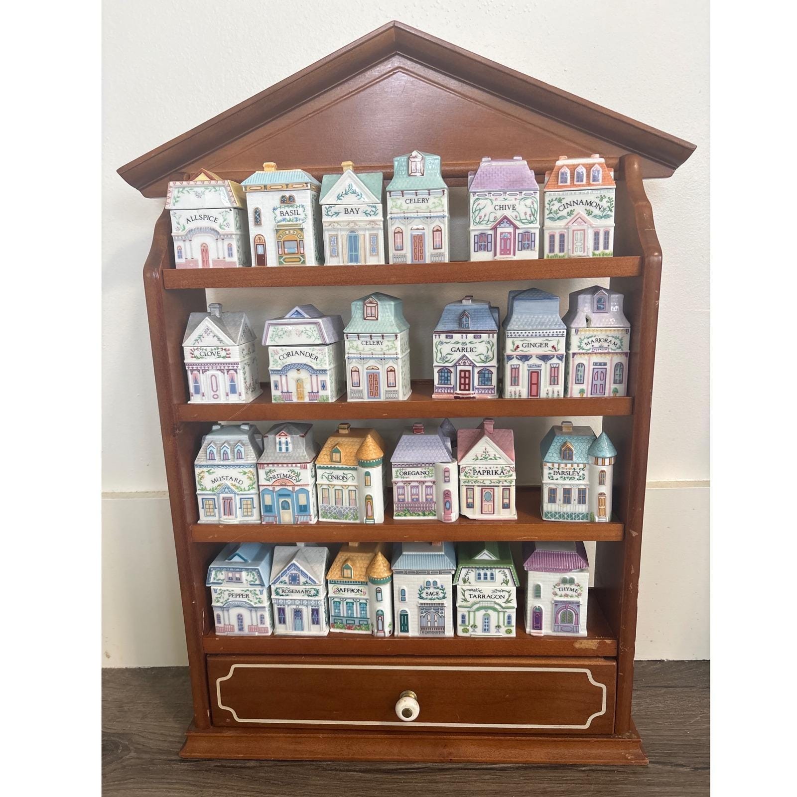 Lenox Spice Village 24 Jars - Etsy