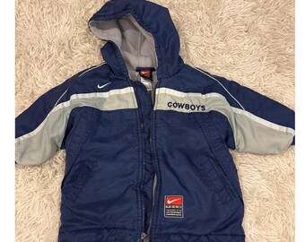 Dallas Cowboys Vintage 90s Starter Hooded Jacket - Rare Star Logo