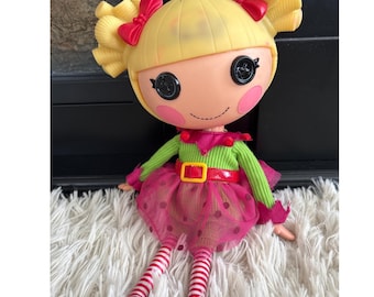 RARE Lalaloopsy Doll Holly Sleighbells Doll Character Toy For Kids