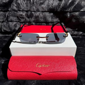 Cartier rimless glasses - Etsy 日本