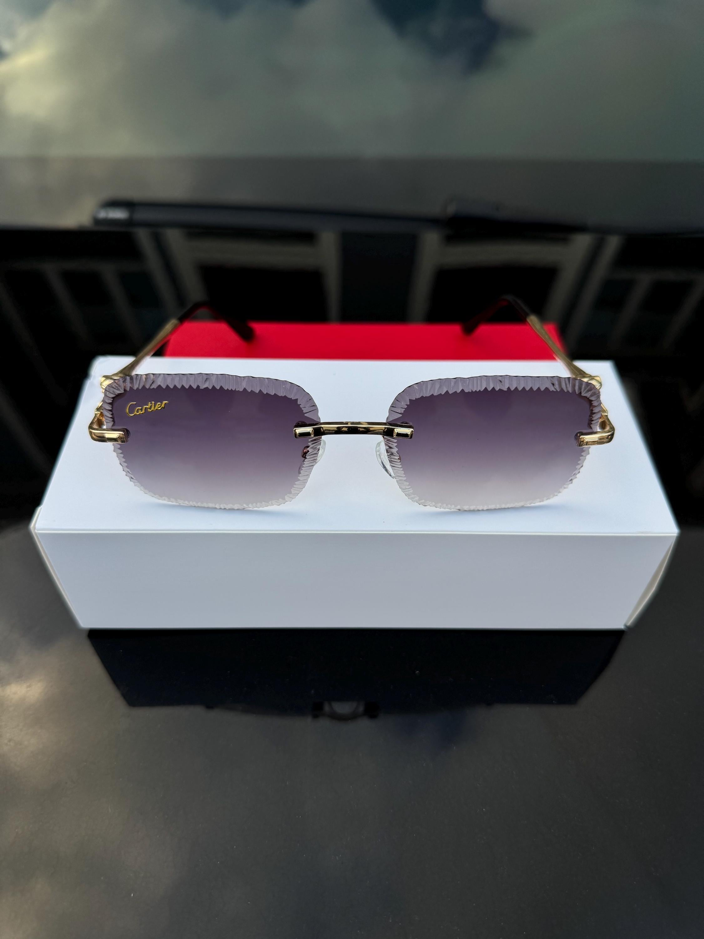 Cartier glasses with diamonds - Etsy 日本