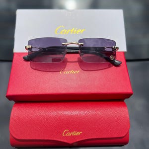 C Rimless Sunglasses