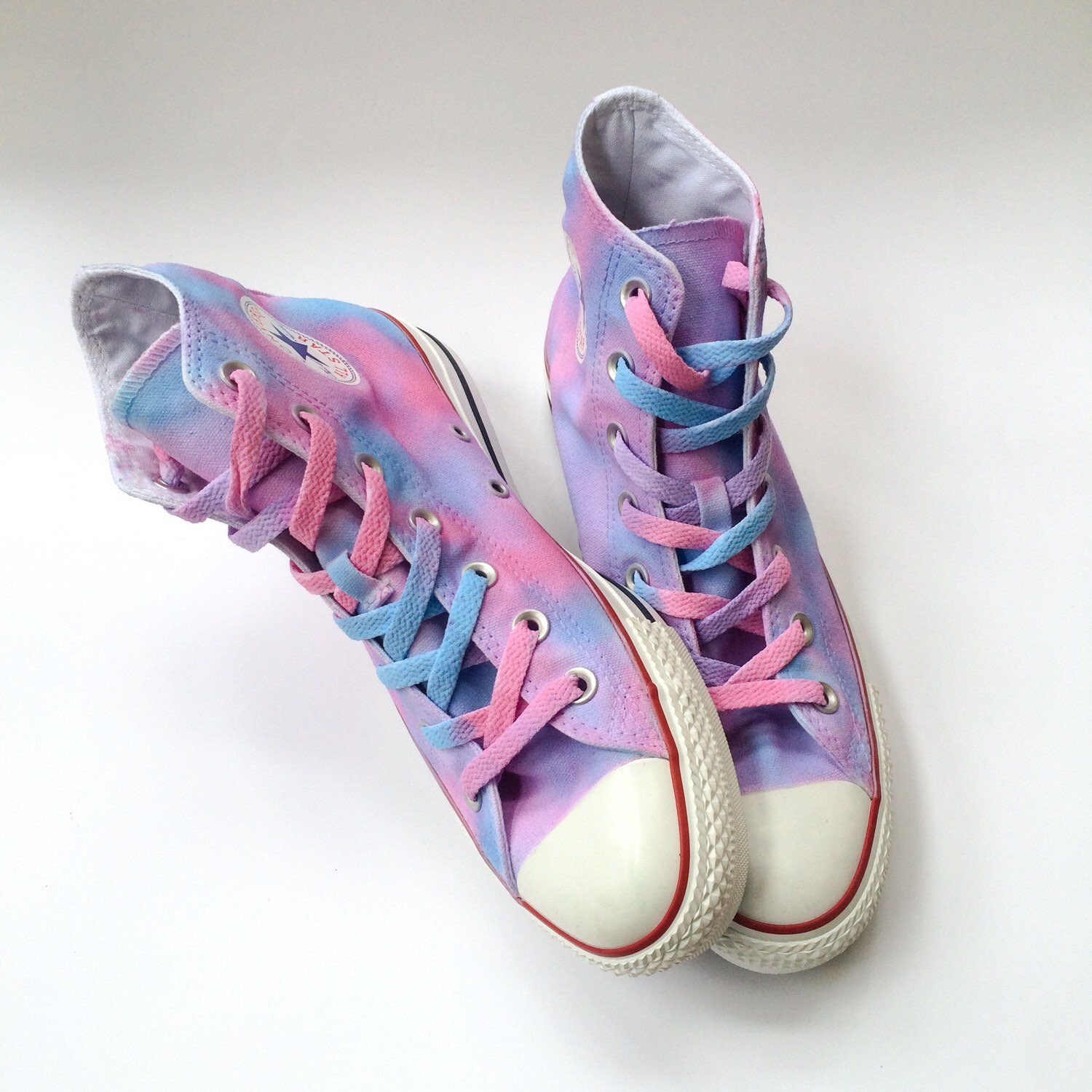 pastel tie dye converse