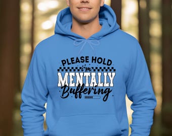 Sweat à capuche S'il vous plaît, tenez-vous bien