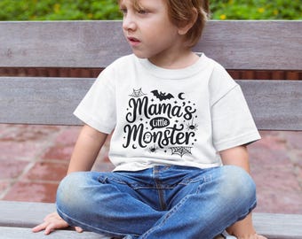 ママの小さなモンスター、幼児用シャツ