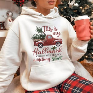 Dies ist mein Markenzeichen Weihnachtsfilm-Hoodie