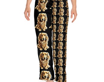 Langharige teckel-pyjamabroek voor dames