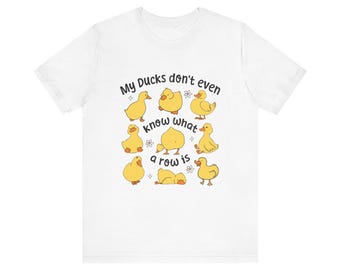 T-shirt Canards alignés