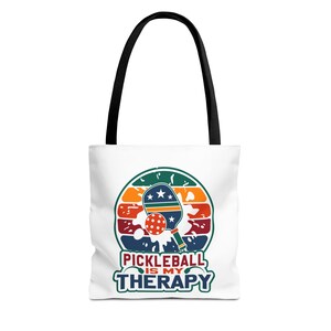 Pickleball is my Therapy Tote Bag