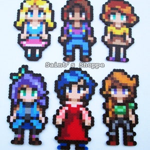 Stardew Valley - Bachelorettes Perlers/Bead Sprites