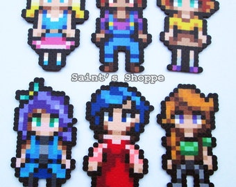 Stardew Valley - Bachelorettes Perlers/Bead Sprites