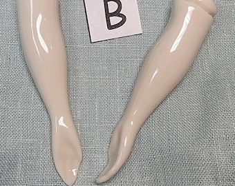 Pair of 3 1/2 in Replacement Doll Lower ARMS for 17-21 in Antique China Head Dolls or use for Art Dolls - Set No. B