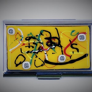 Affaire de carte de visite d’art moderne