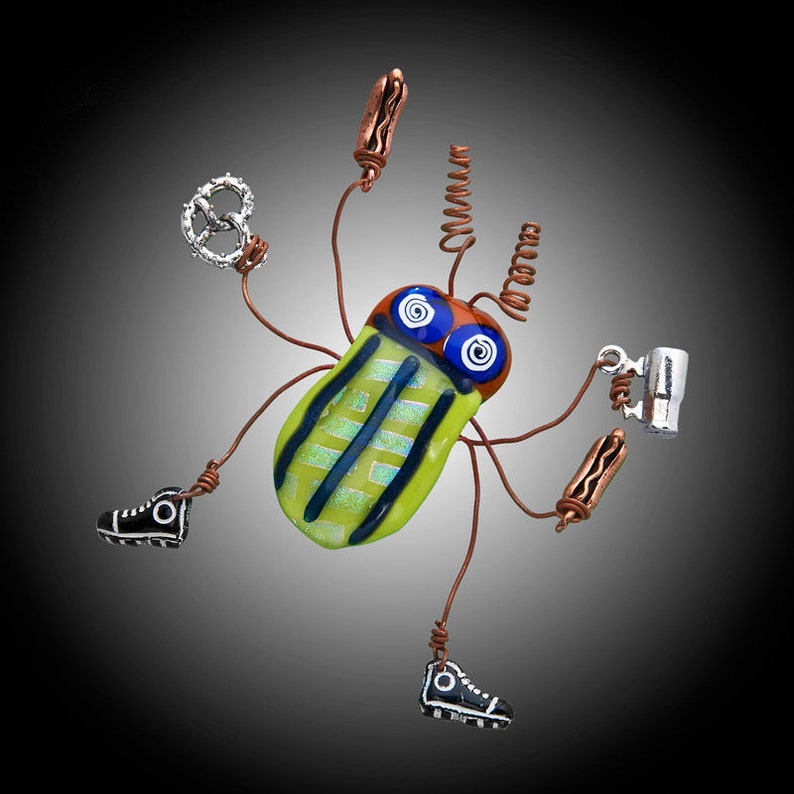CUSTOM Fused Glass Bug Etsy