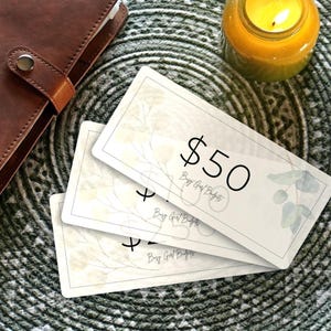 Floral Cash Envelope Placeholder: Laminated Vellum Budget Tracker