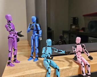 Dummy 13 3d printed. Fully assembled.