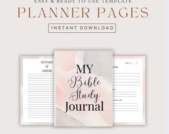 Bible Study and Reflection Journal for Women to Grow in Faith, Learn Scripture and Apply God's Word to Transform Your life