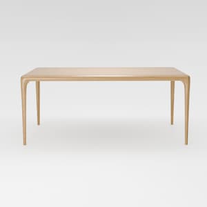 Table Vezzo in Solid Oak – Minimalist Design and Natural Craftsmanship