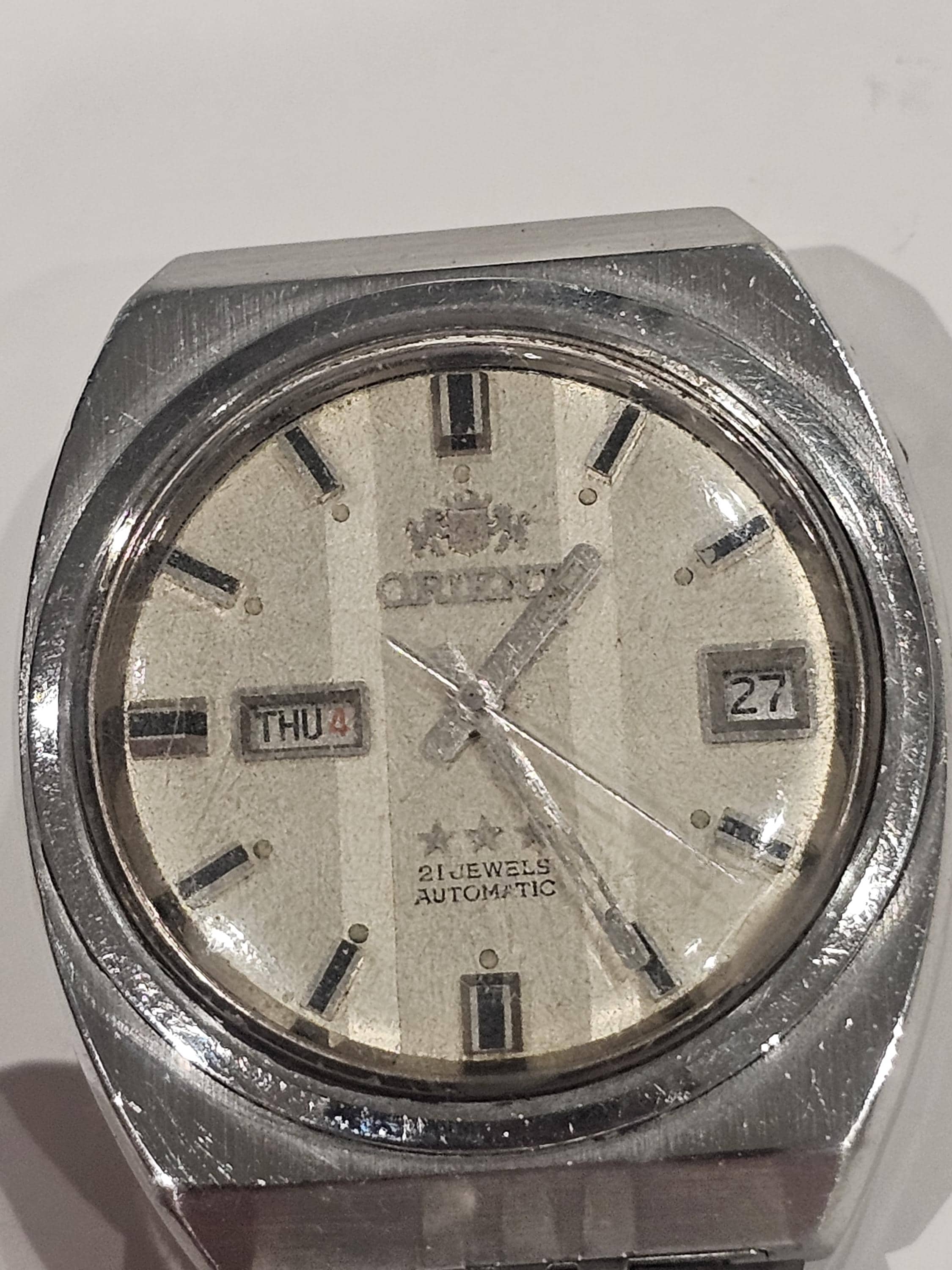 ヴィンテージ オリエント 3スター 自動巻き腕時計 – 21石 | 日本製