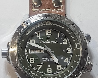 Hamilton Khaki colour Aviation X-Wind Quartz watch – Swiss Precision in an Aviation-Inspired Design thiz is copy watch