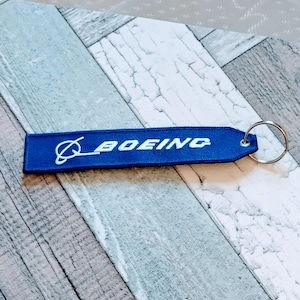 Boeing Luggage Tag | Keyring | Cabin Crew | Pilot | Travel | Airplane Gifts By Brill Charms