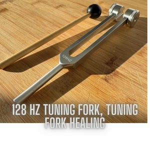 128Hz Tuning Fork for Healing - Solfeggio Frequency, Sound Therapy, Sound Bath