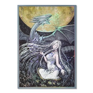 Kisara White Destiny Dragon Holographic Premium Sleeves (rozmiar JPN, 50 szt.)
