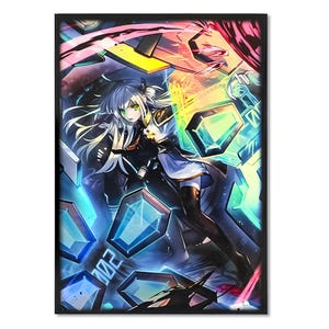 Striker Raye Laser Holographic Premium TCG Sleeves (50ct japanese  size)