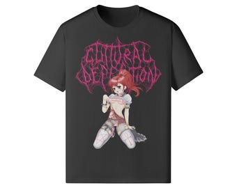 T-shirt officiel de la défécation gutturale « Peur et dégoût dans Neo Tokyo-3 »