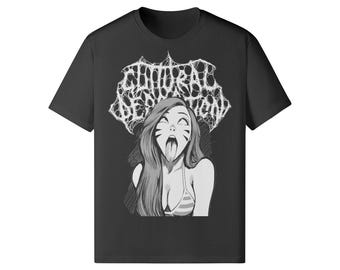 T-shirt officiel de Belle Delphine Ahegao avec défécation gutturale