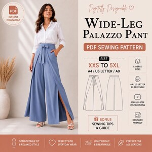 Overlapping Pants - Etsy