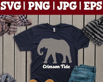 Download Alabama Elephant Svg Etsy