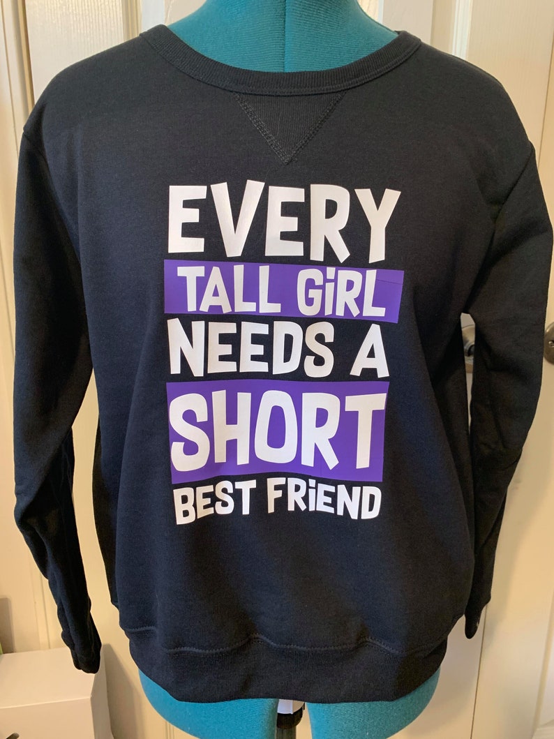 Download Set of 2 Every Short Girl Needs A Tall Best Friend svg | Etsy