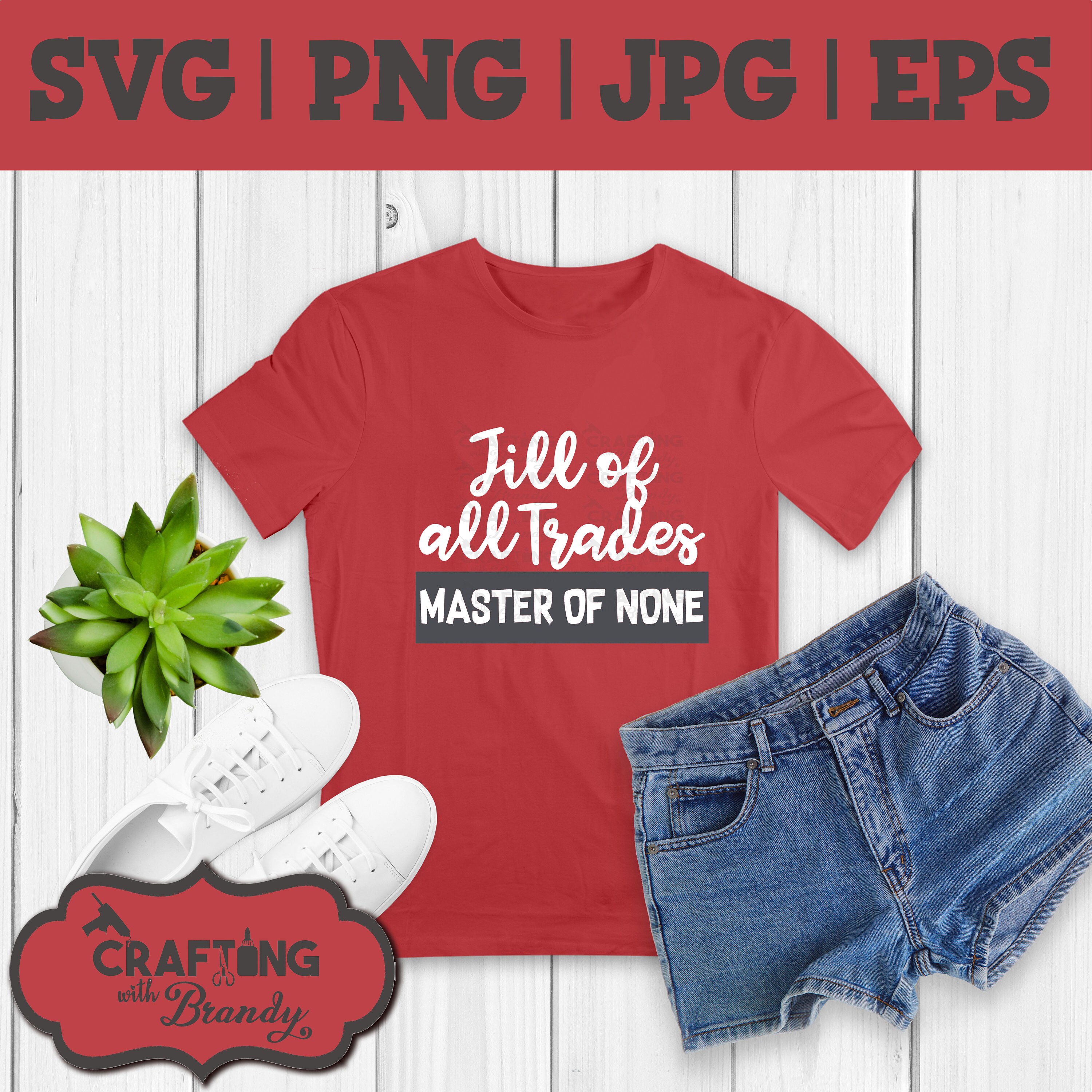 Jill de tous les métiers Maître de None | | SVG PNG | | JPG Fichier de coupe eps