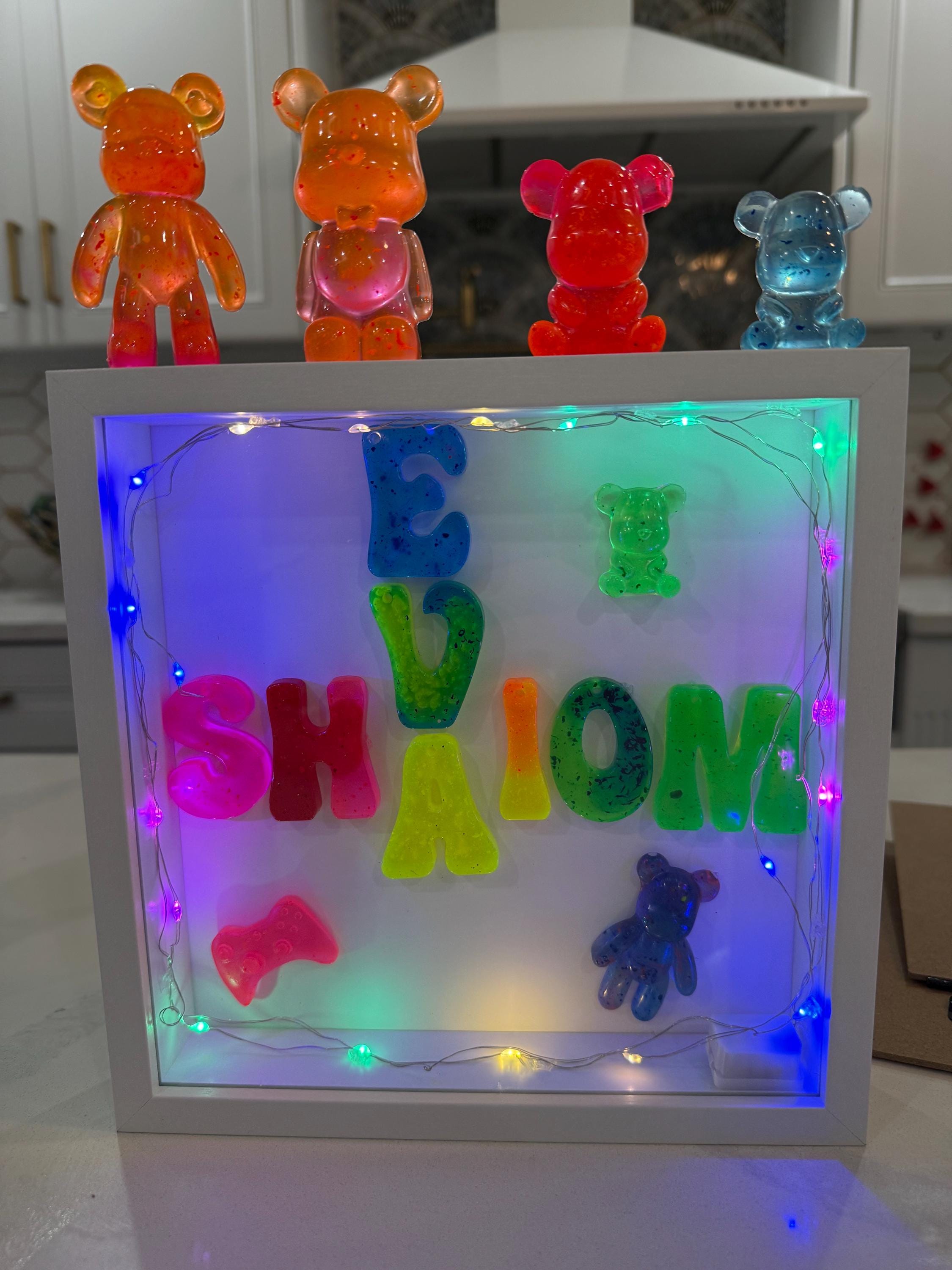 Custom Shadow Box Letters | Personalized Names / Words | LED or Non-led ...