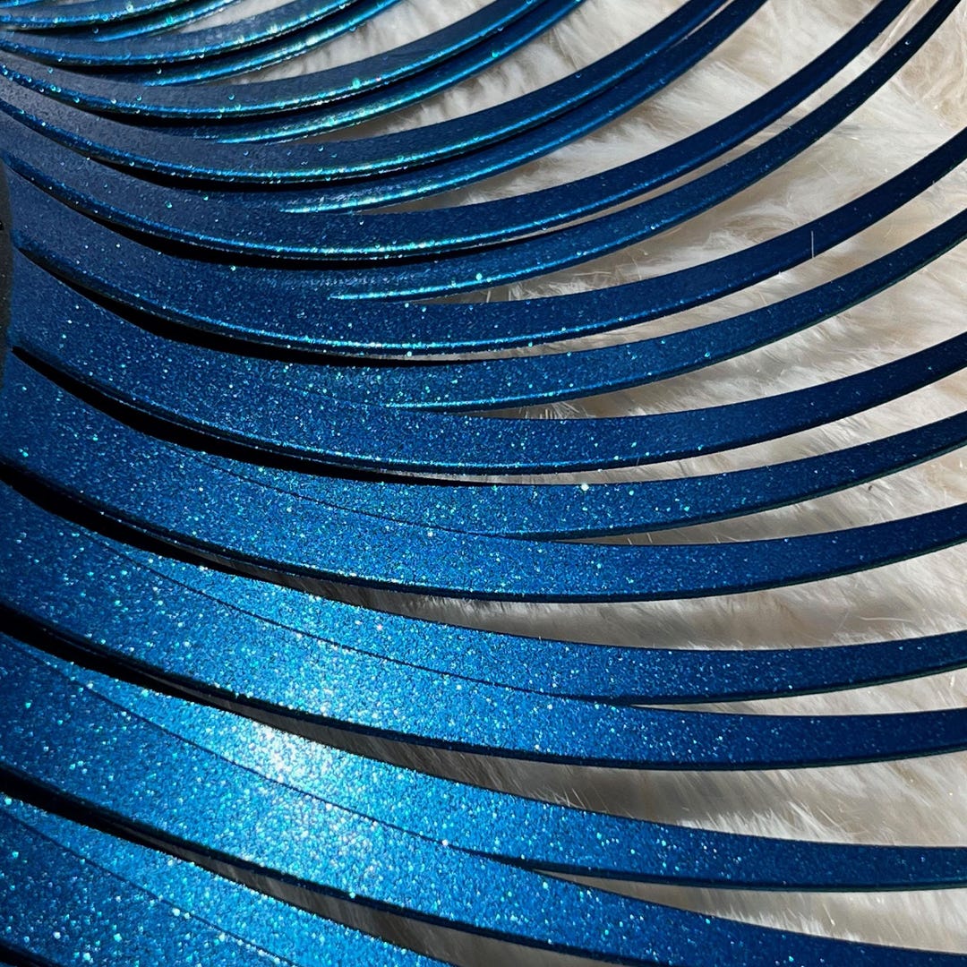 Carlashes BLUE SPARKLE Whimsical Giant Headlight Eyelashes - Etsy