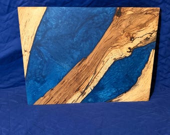 ocean live edge charcuterie board