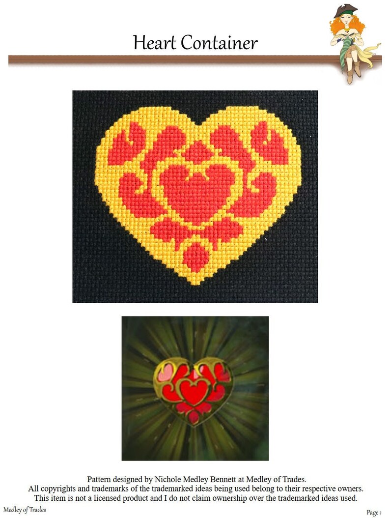 Heart Container Etsy