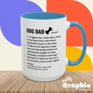 Hunde Papa Tasse, lustiges Vatertagsgeschenk für Hundeliebhaber