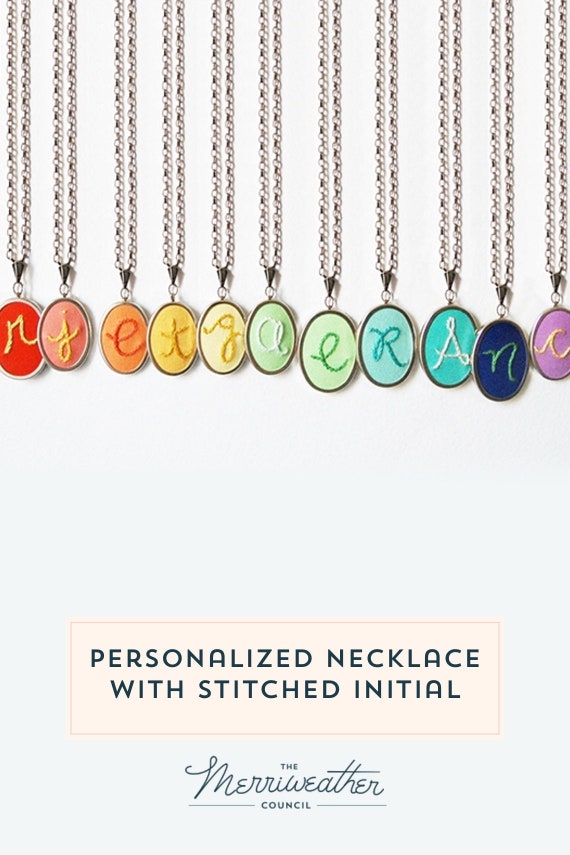 girls personalized necklace