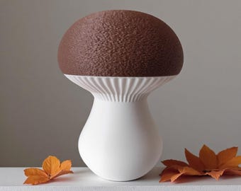 Juego de 3 figuras decorativas de setas / Figuritas de setas de bosque impresas en 3D, decoración de estante de otoño estilo cottagecore, regalo de otoño