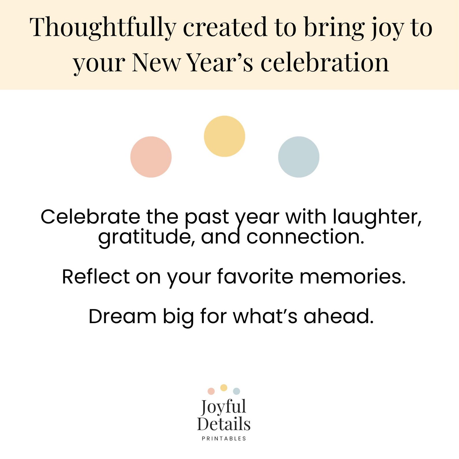 New Year’s Eve Year in Review Printable 2025 Reflection & Goal Setting ...