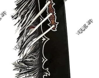 Hand-Tooled Leather Rodeo Chaps: Custom Western Bull Riding Gear