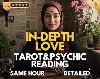 In-Depth Love Tarot Reading, Psychic Advice, Same Hour Reading