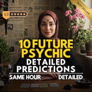 Same Hour Psychic Reading: 10 Future Predictions - Love, Career, Destiny