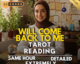 Psychic Tarot Reading: Will They Return? - Same Hour Insight
