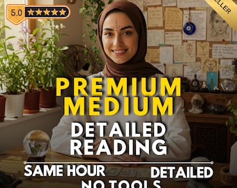 Medium Reading, Deep Spirit Connection, Same Hour