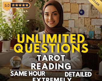 Unlimited Question Tarot Reading: Deep Spiritual Guidance