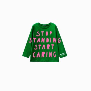 Unisex Bio-Baumwolle Kinder T-Shirt - Weiches, umweltfreundliches Kleinkind-T-Shirt - Geschlechtsneutrales Baby-Shirt - Minimalistische Kinderkleidung